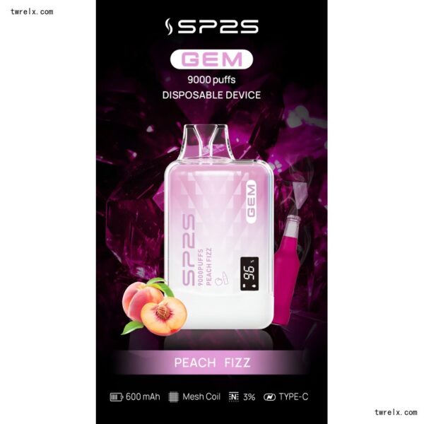 17344213365341 全新上市 SP2S 9000 PUFFS 思博睿一次性拋棄式電子煙