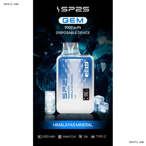 17344213366182 全新上市 SP2S 9000 PUFFS 思博睿一次性拋棄式電子煙