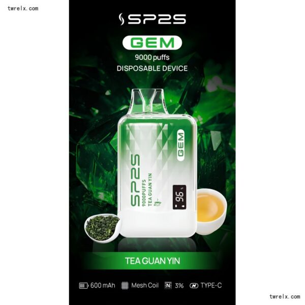17344213366883 全新上市 SP2S 9000 PUFFS 思博睿一次性拋棄式電子煙