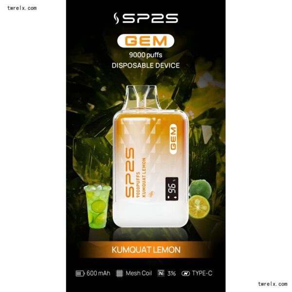 17344213371369 全新上市 SP2S 9000 PUFFS 思博睿一次性拋棄式電子煙