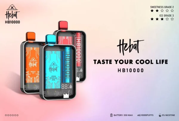 198a33b47ff8f14296cdd32ad79f8b4 喜貝一次性電子煙/Hebat 10000 puffs 超大容量/拋棄式電子菸/台灣電子煙批發 711到付