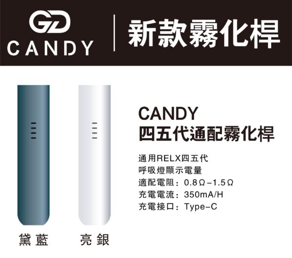 9.jpg 【Candy五代主機】Candy主機/通用悅刻四代五代菸彈/官方正品