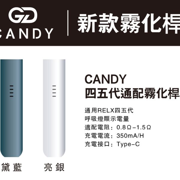 9.jpg 【Candy五代主機】Candy主機/通用悅刻四代五代菸彈/官方正品