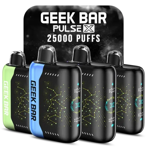 GEEK BAR Pulse X 25000 Puffs 一次性電子煙 拋棄式霧化棒 美歐爆款
