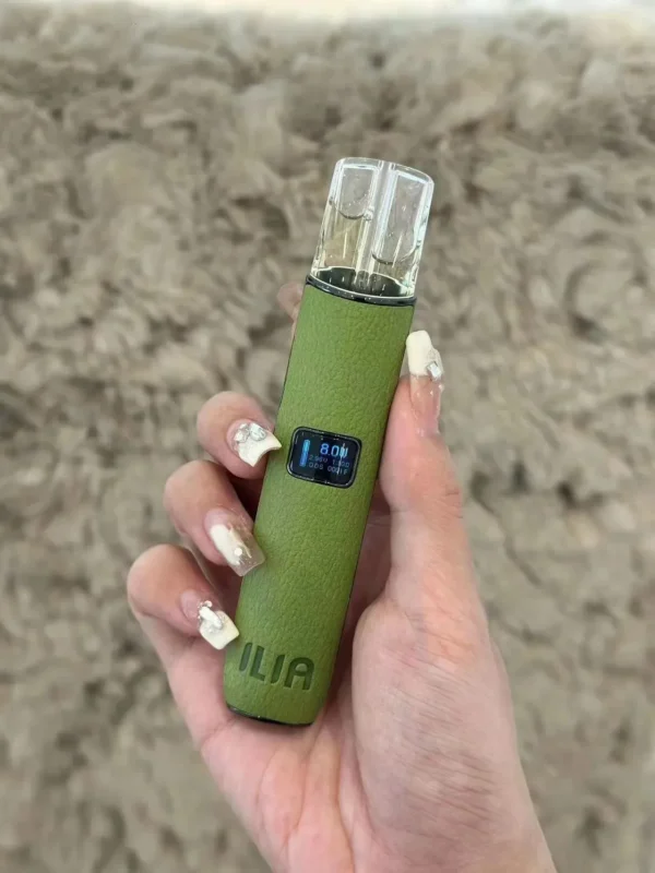 ILLA哩啞一代皮革主機-Gucci綠-1 ILIA皮革主機/哩亞皮革霧化桿/通配悅刻、sp2s、lana、殺小一代煙彈