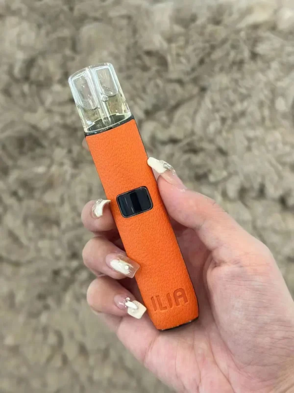 ILLA哩啞一代皮革主機-Hermes橙-1 ILIA皮革主機/哩亞皮革霧化桿/通配悅刻、sp2s、lana、殺小一代煙彈