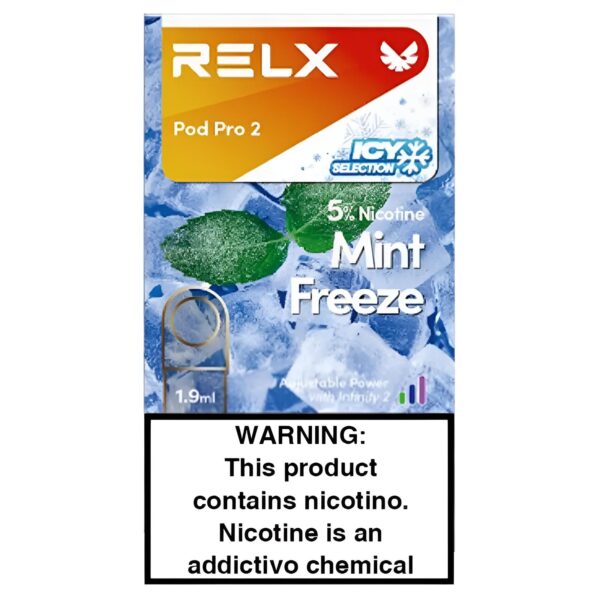 RELX-六代-零度薄荷 Relx煙彈6代 全新悅刻infinity 2六代煙彈 通用Relx主機 4、5代 五盒送悅刻主機