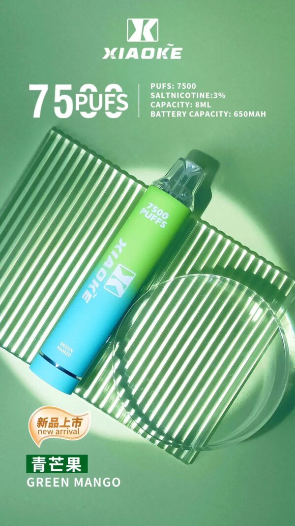 f6ce71fa-a0fc-40c2-9986-231526c9d632 xiaoke 7500 puffs 梟客一次性電子煙 大容量拋棄式煙桿