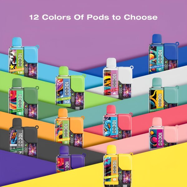 meel一次性電子煙 Meel Boost 10000 Puffs 最新麻將盒子 一次性拋棄式電子煙