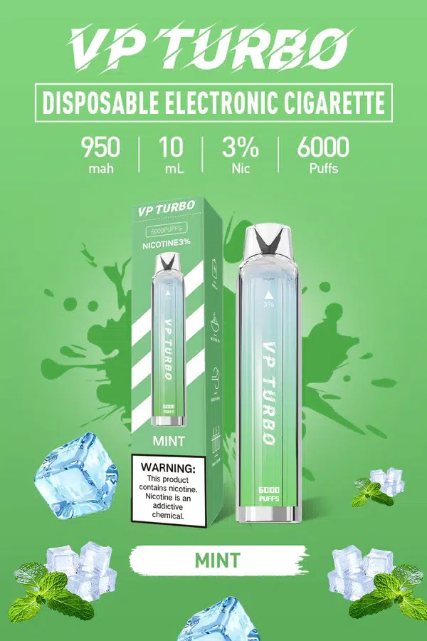 vp-turbo-6000 VP Turbo 6000 Puffs 拋棄式電子煙 一次性霧化桿