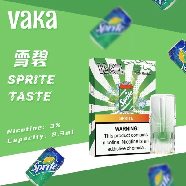 口味單圖-6 VAKA煙彈 一代七彩發光煙彈 通配SP2S Relx悅刻一代煙桿 台灣電子菸批發 711到付
