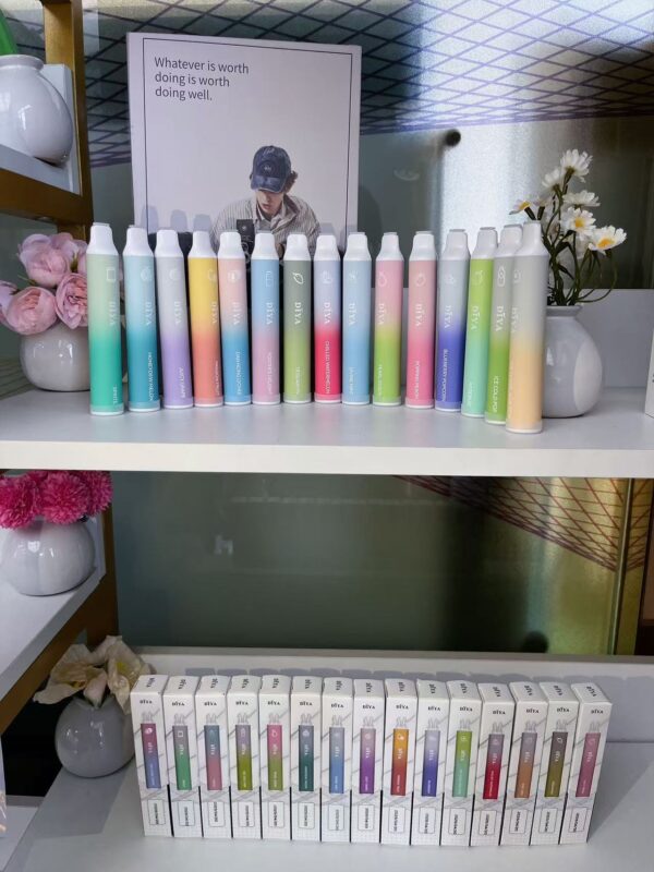 叮啞7500口拋棄式電子煙 Diya 7500 Puffs 拋棄式電子煙 叮啞一次性煙桿 新款上市 可充電霧化桿