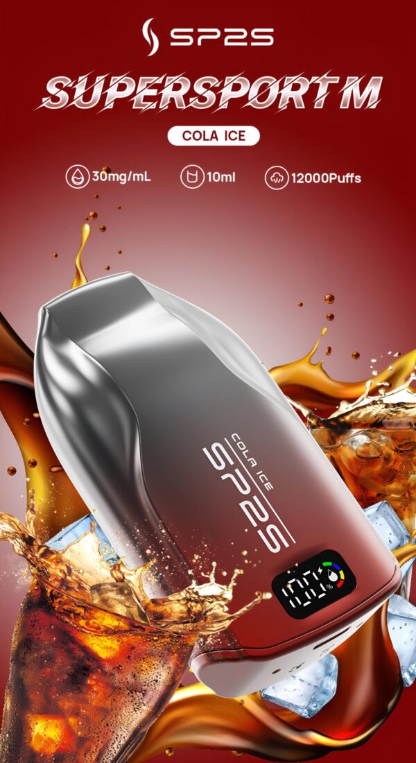 可乐冰-scaled-1 SP2S 9000 PUFFS | 3%尼古丁 | 拋棄式電子煙 | 澳洲版 台灣現貨