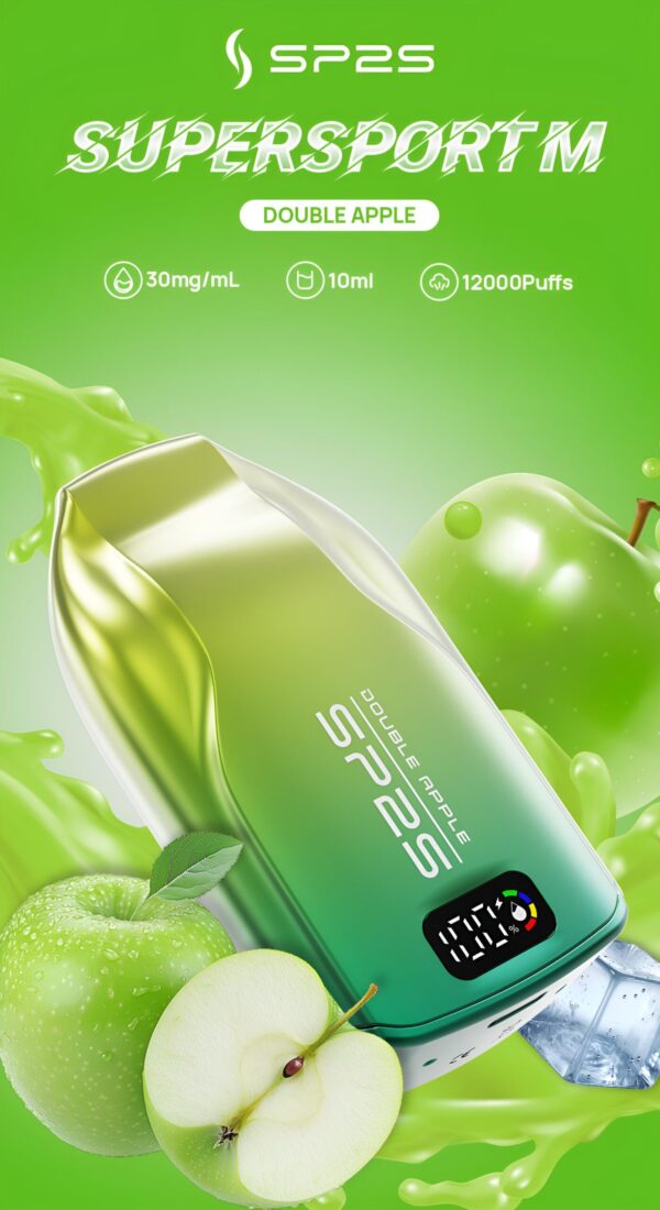 多重苹果-scaled-1 SP2S 9000 PUFFS | 3%尼古丁 | 拋棄式電子煙 | 澳洲版 台灣現貨