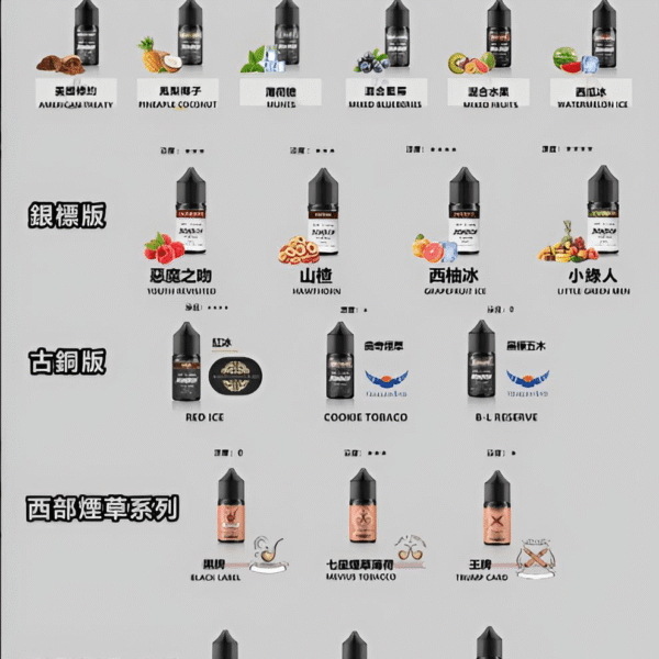 【小煙油】BONBON煙油 邦邦菸油 30ml/30mg 美國進口 台灣電子煙批發 711到付