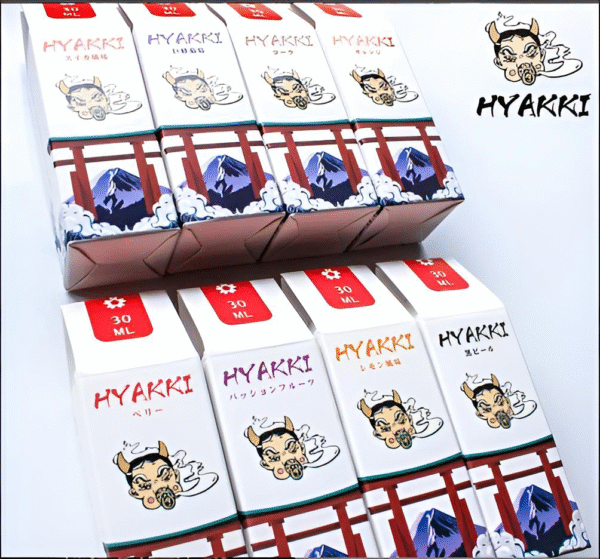 微信截图_20240806120134 【小煙油】HYAKKI(哈亞齊)30ML/35mg 日系進口煙油 台灣現貨 711到付