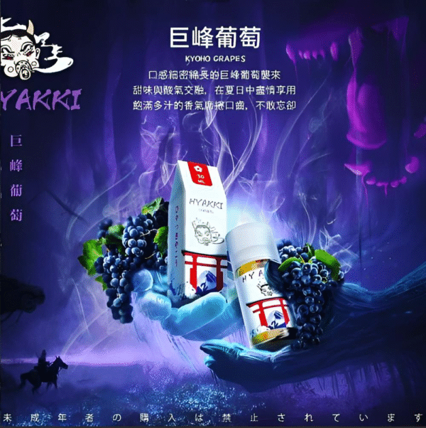 微信截图_20240806120254 【小煙油】HYAKKI(哈亞齊)30ML/35mg 日系進口煙油 台灣現貨 711到付