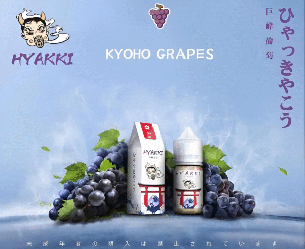 微信截图_20240806121659 【小煙油】HYAKKI(哈亞齊)30ML/35mg 日系進口煙油 台灣現貨 711到付