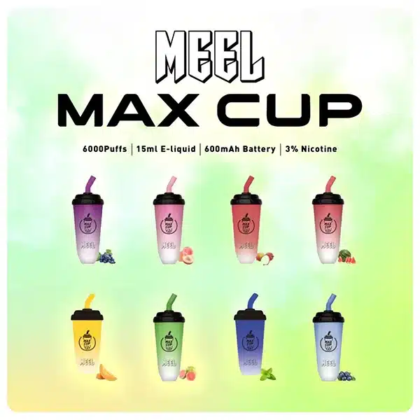 20250605063029-68413985123d0.webp 【21款可選】 MEEL MAX CUP 奶茶杯 15ml 一次性電子煙 6000口 台灣現貨