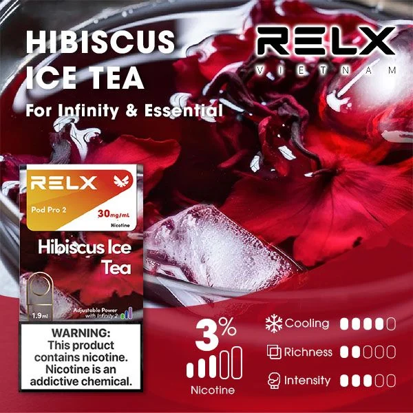 20250605101824-68416ef04a2ba.webp Relx Infinity 2 洛神花茶風味 悅刻6代煙彈 花果茶感 沁人心脾