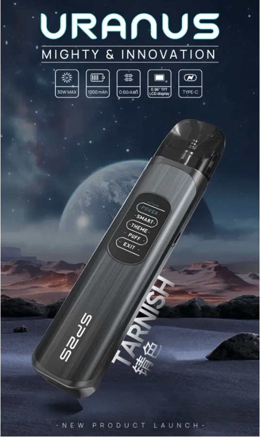 268074fa-8e03-474e-9f99-2c423ede9d96.png 【4款顏色選擇】 SP2S注油式主機天王星 套裝注油電子煙主機