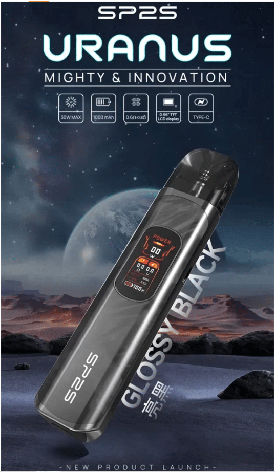 72458ed1-4c5f-46fc-8536-3c2ab61e77a6.png 【4款顏色選擇】 SP2S注油式主機天王星 套裝注油電子煙主機