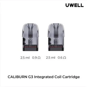 beide_-2.5ml-300x300-1.webp 【UWELL 原廠】Caliburn G3 咖哩棒專用空煙彈|精準霧化 極致回彈感