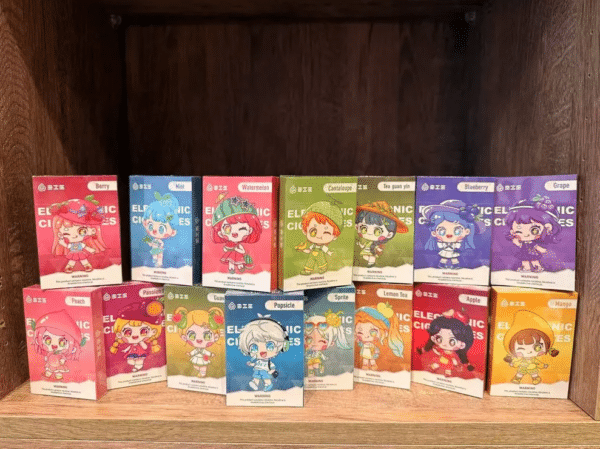 DIS迪斯煙彈 少女系列 一代電子煙霧化彈 3顆裝 多款水果口味 萌系卡通 DIS迪斯煙彈 少女系列 一代電子煙霧化彈 3顆裝 多款水果口味 萌系卡通