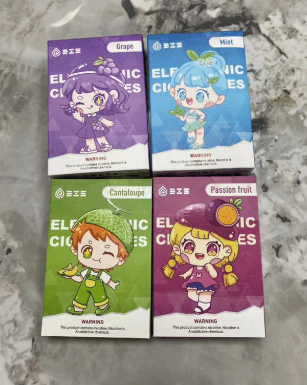 少女系列 DIS迪斯煙彈 一代通用 3顆裝 水果口味 萌系卡通電子煙彈(台灣現貨) DIS 迪斯煙彈少女系列|一代電子煙霧化彈|3顆裝|多款水果口味|萌系卡通包裝